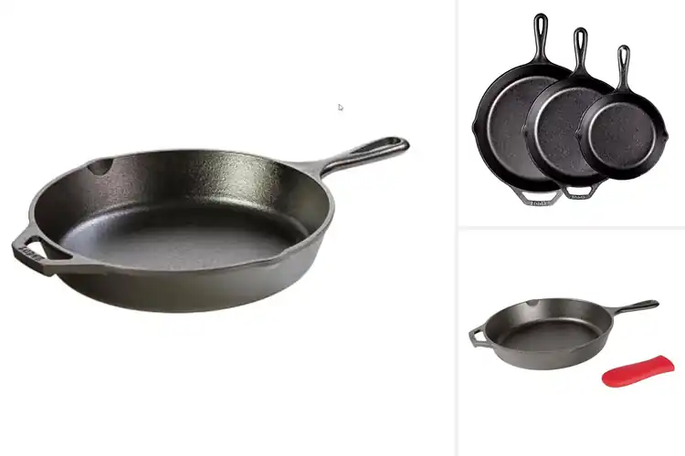 Detailed view of 10 Best Non Toxic Cast Iron Skillets: Durable & Easy to Use