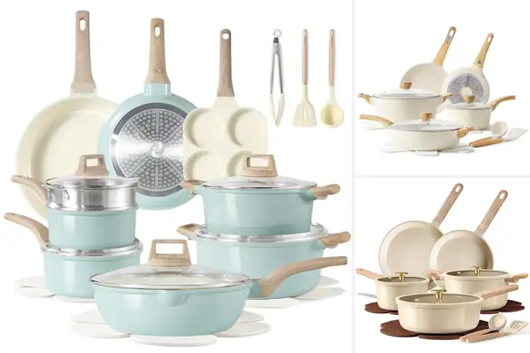 Detailed view of 10 Best Non-Toxic Cookware Sets for Healthier Meals