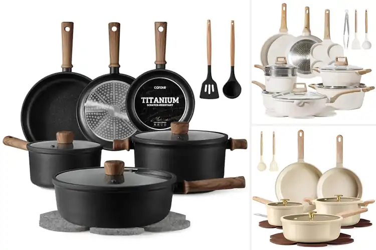 Detailed view of Best Non Toxic Nonstick Cookware: Top 10 Safe & Durable Sets