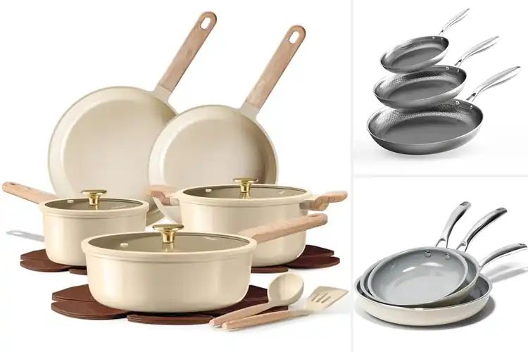 Detailed view of 10 Best Non-Toxic Pans: Effortless Healthy Cooking