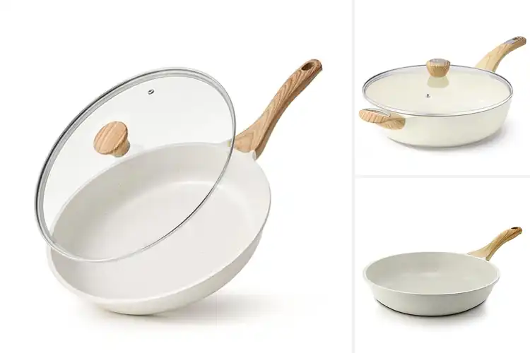 Detailed view of Best Nonstick Ceramic Frying Pan