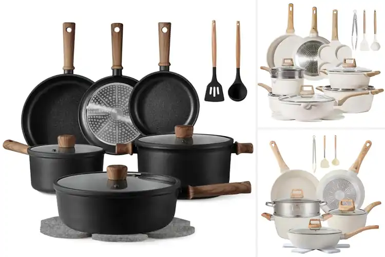 Detailed view of Best Nonstick Cooking Sets: Effortless Cooking, Easy Cleanup