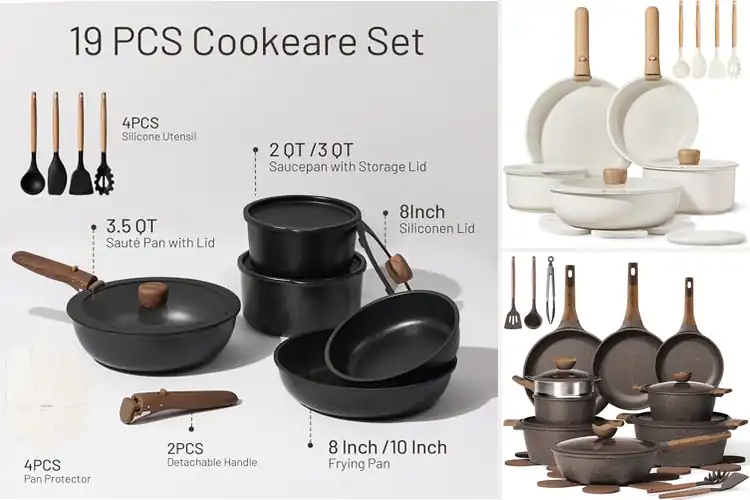 Detailed view of 10 Best Nonstick Cookware for Easy Cleaning: Wipe Clean Wonders