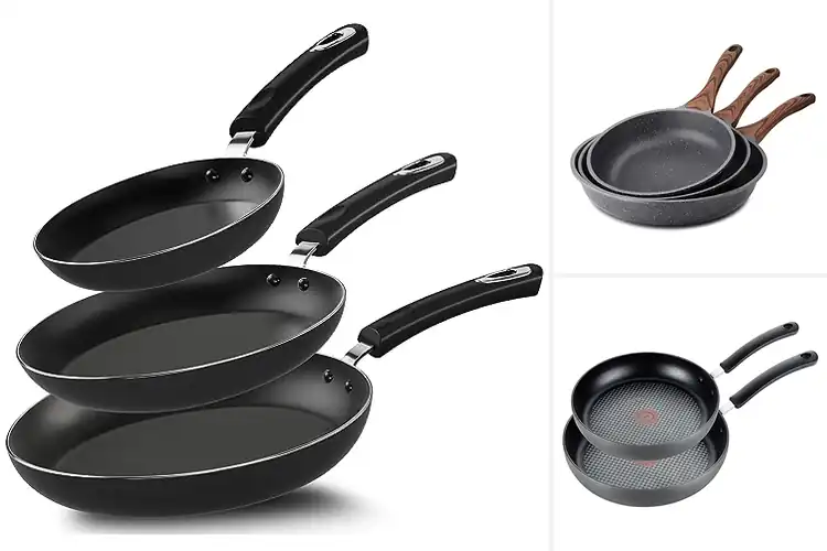 Detailed view of Best Nonstick Fry Pans Set: Cook with Confidence & Ease