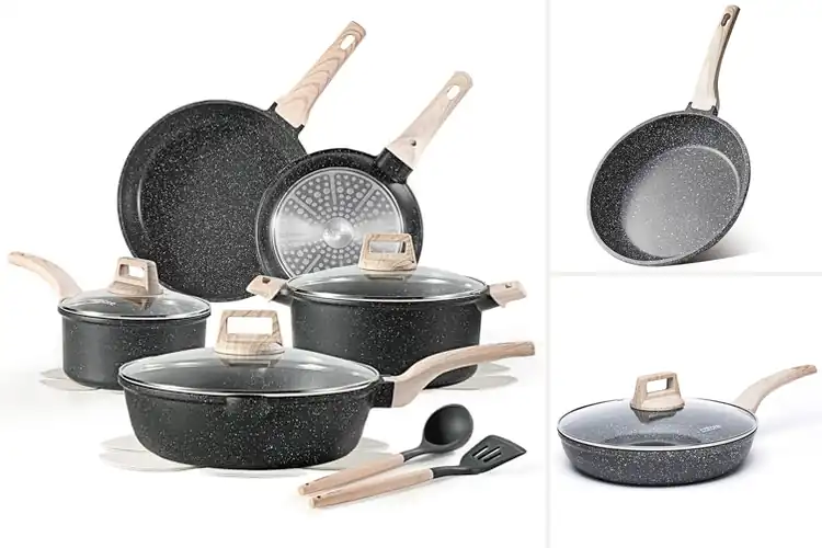 Detailed view of Best Nonstick Granite Material