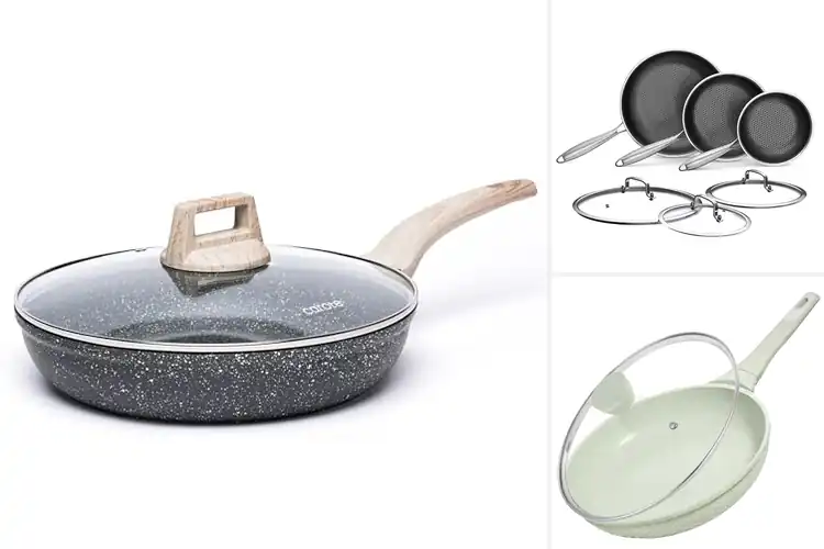Detailed view of 10 Best Nonstick Pan with Tempered Glass Lid: Easy Cleanup