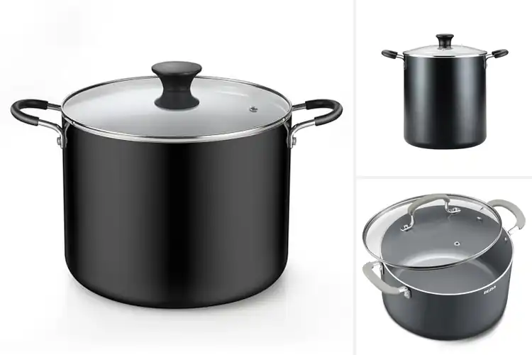 Detailed view of Best Nonstick Stock Pots: Top Picks for Effortless Cooking