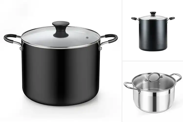 Detailed view of Best Nonstick Stockpots With Lid for Easy Cooking & Cleanup