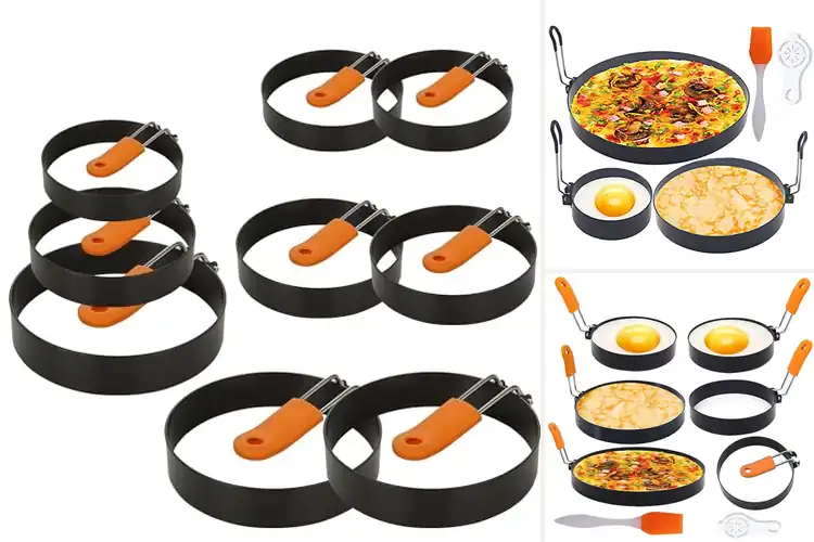 Detailed view of 10 Best Omelet Ring Sets For Brunch: Elevate Your Mornings