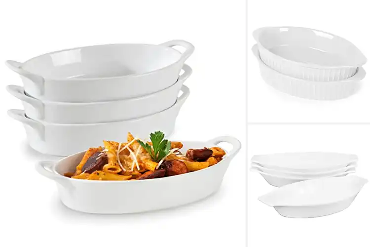 Detailed view of Best Oval Au Gratin Pans: Top 10 Picks for Perfect Cooking