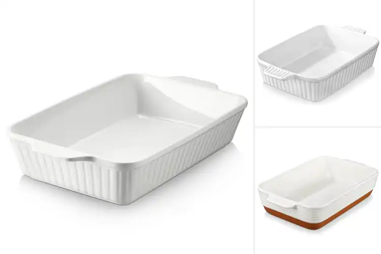 Detailed view of Best Oven Safe Deep Rectangular Dishes