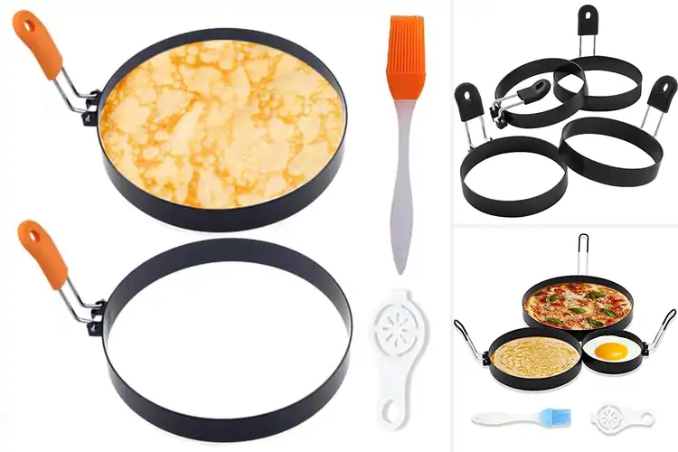 Detailed view of 10 Best Pancake Rings for Amazingly Round Pancakes
