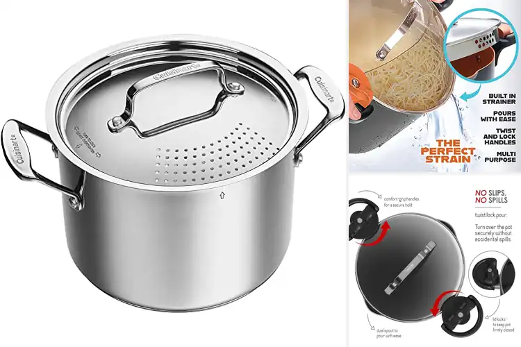 Detailed view of Best Pasta Pots