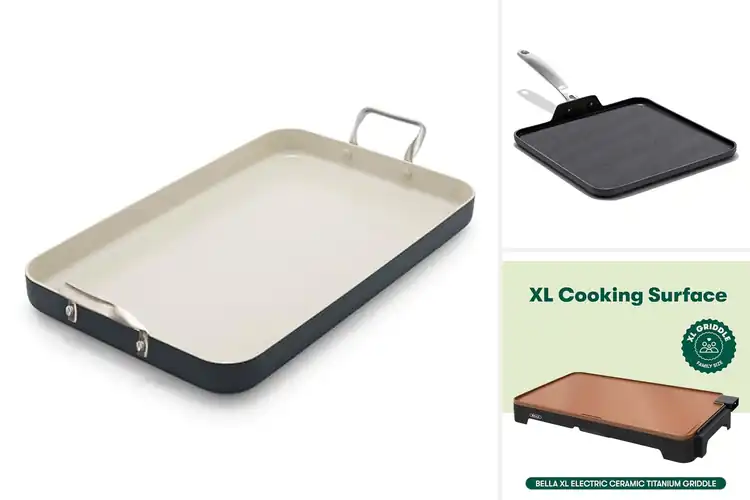 Detailed view of 10 Best PFAS-Free Griddles for Safe Cooking