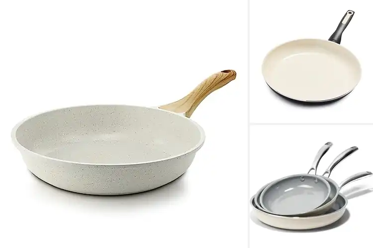 Detailed view of 10 Best PFAS Free Nonstick Ceramic Frying Pans: Oil-Saving Magic