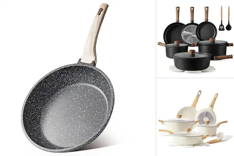 Detailed view of 10 Best PFOA Free Pans: Cook Safe & Easy
