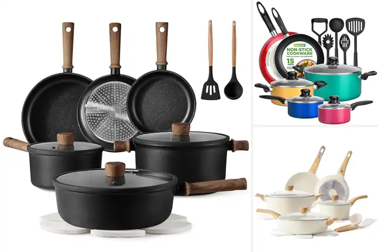 Detailed view of 10 Best PFOS And PFOA Free Nonstick Cookware Sets Easy