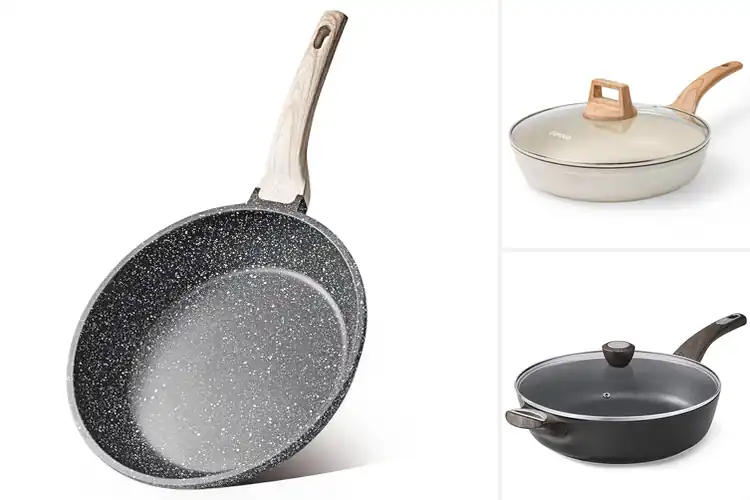 Detailed view of 10 Best PFOS Free Frying Pans: Cookware Guide