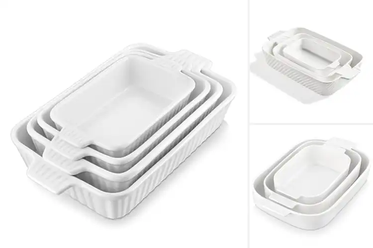 Detailed view of Best Porcelain Baking Sets