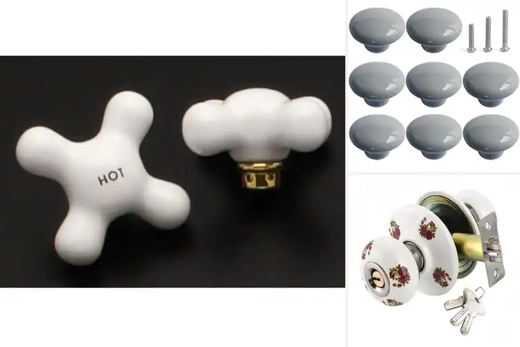 Detailed view of 10 Best Porcelain Handles to Instantly Elevate Your Home