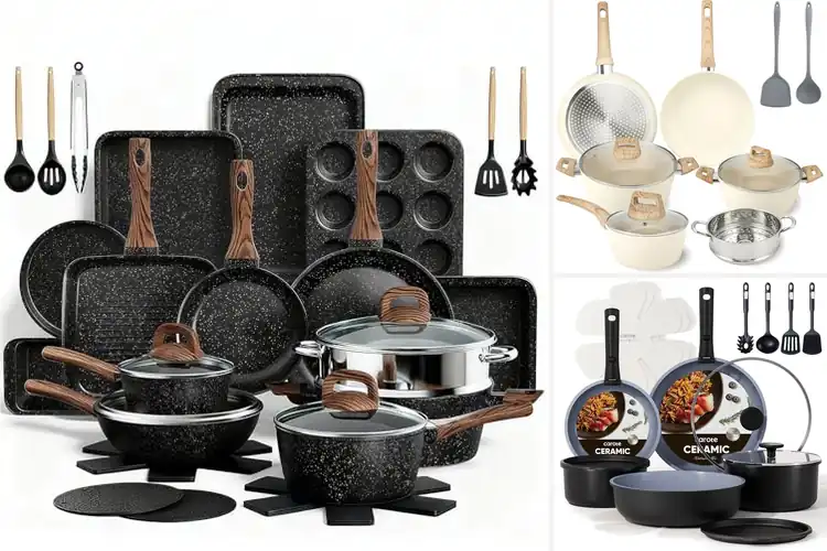Detailed view of Best Pots And Pans Set Nonstick
