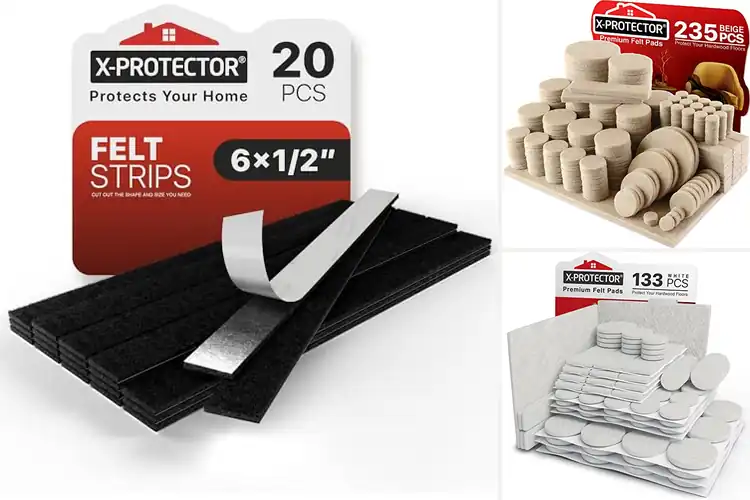 Detailed view of Best Premium Polyester Felt Protectors