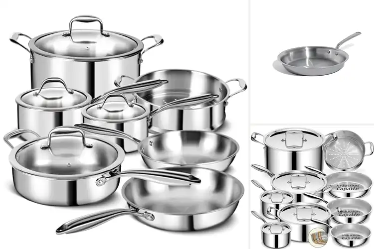 Detailed view of 10 Best Professional Quality Pans: Cook Like a Pro Daily