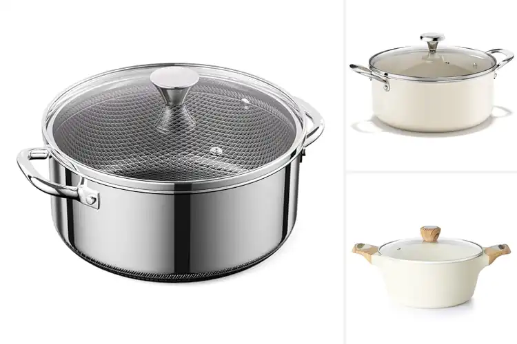 Detailed view of Best PTFE Free Stockpots: 10 Healthy & Safe Cooking Options