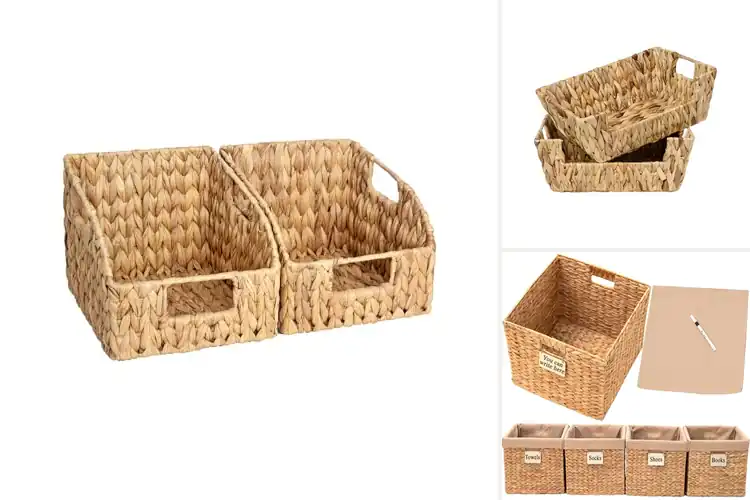 Detailed view of 10 Best Rattan Baskets to Organize Your Home Beautifully
