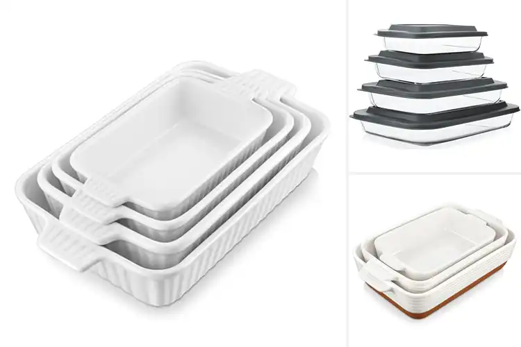 Detailed view of Best Rectangular Bake Dishes Sets for Effortless Meal Prep