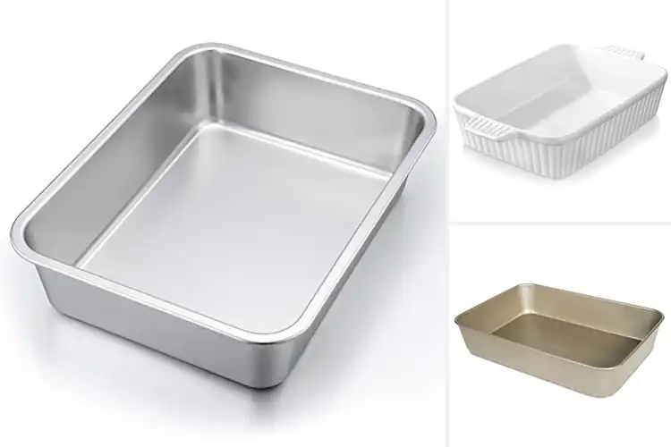 Detailed view of Best Rectangular Lasagna Pans