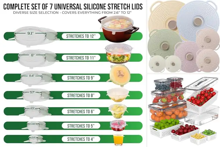 Detailed view of Best Refrigerator Safe Lids