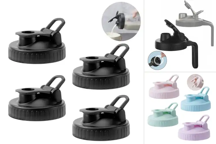 Detailed view of Best Regular Mouth Jar Spout Lids: Pour with Ease