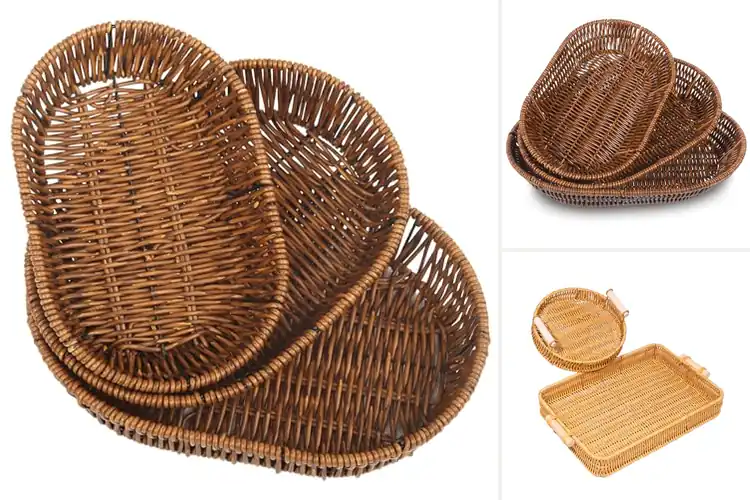 Detailed view of 10 Best Rustic Brunch Bread Baskets for Charming Tables