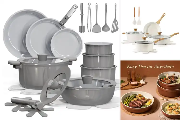 Detailed view of Best Safe Non Toxic Ceramic Cookware