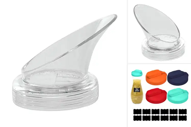 Detailed view of Best Salad Dressing Pour Lids