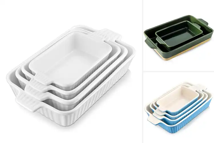Detailed view of Best Scratch Resistant Porcelain Bakeware