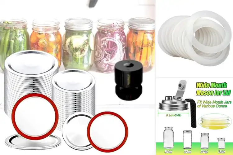 Detailed view of Best Sealing Mason Jar Tops