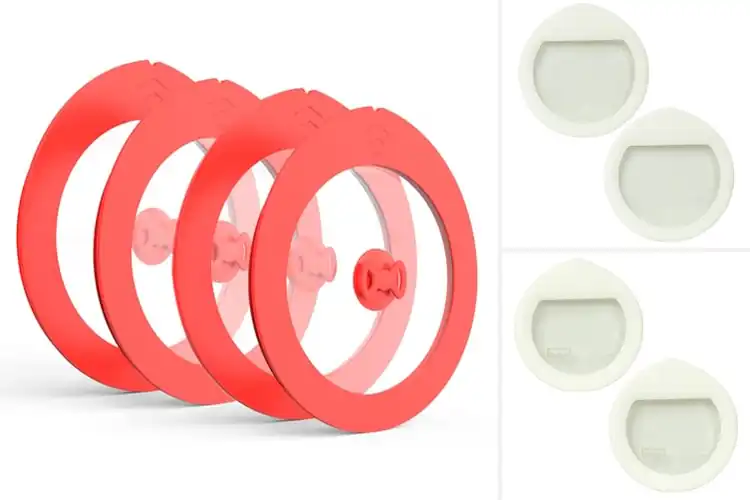 Detailed view of Best See Through Glass Lids