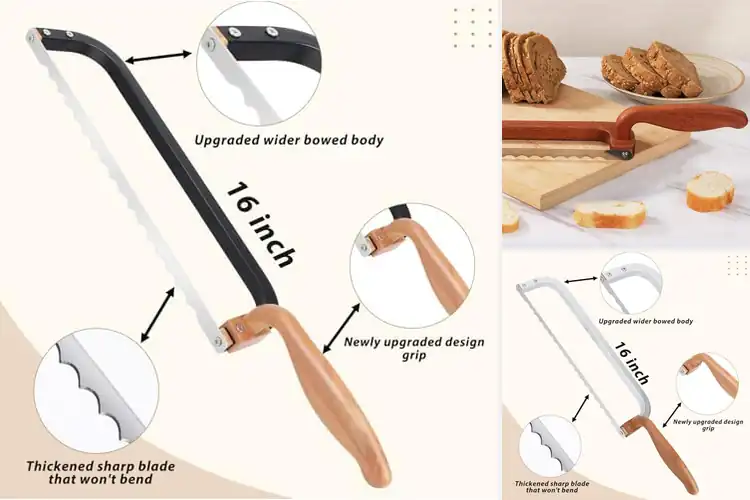 Detailed view of 10 Best Sourdough Bread Knives for Effortless Slicing