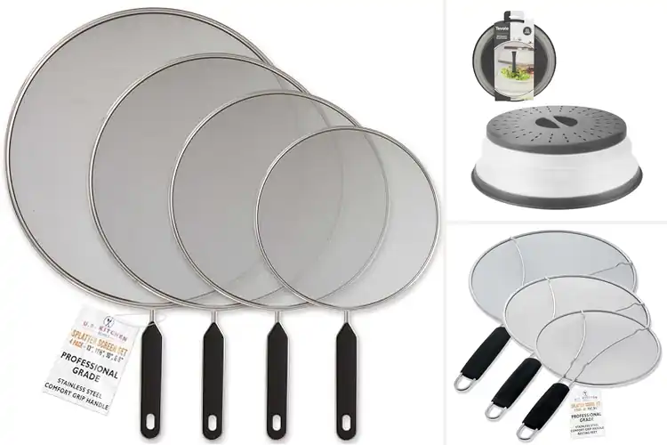 Detailed view of 10 Best Splatter Covers: Cook Joyfully Without Mess