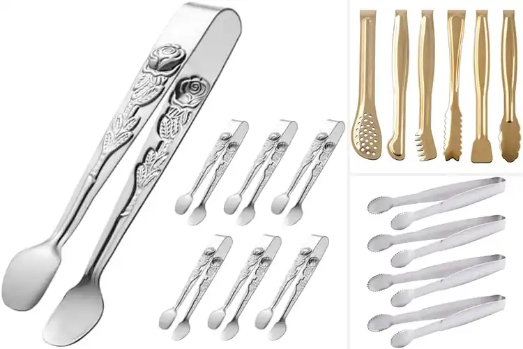 Detailed view of 10 Best Stainless Steel Appetizer Tongs for Easy Serving