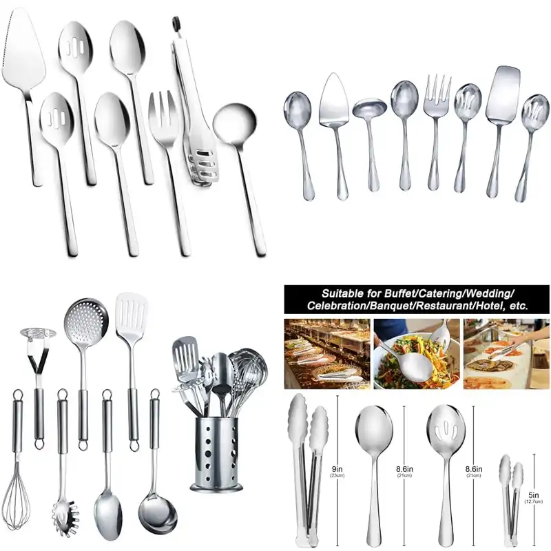10 Best Stainless Steel Serving Utensils for Stylish Dining