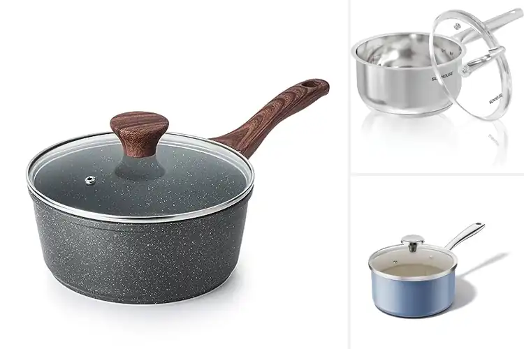 Detailed view of 10 Best Stay Cool Handle Sauce Pans For Safe Cooking