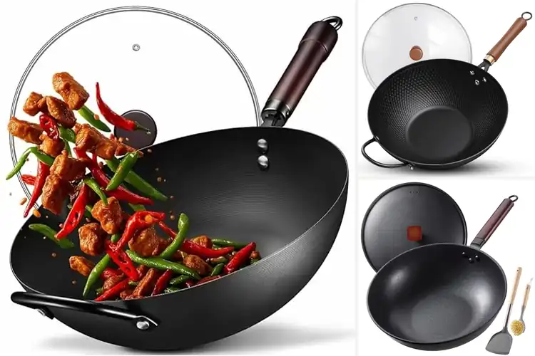 Detailed view of Best Stir Fry Pans