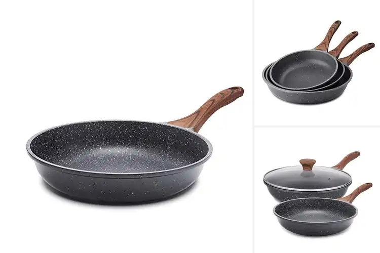 Detailed view of 10 Best Swiss Coating Omelette Pans: Flawless Fries Anytime