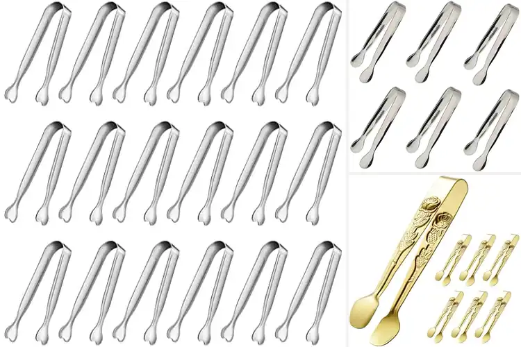 Detailed view of 10 Best Tea Party Tongs for Elegant Serving