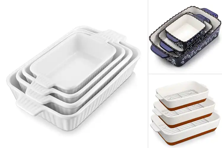 Detailed view of Best Textured Rectangular Baking Dishes