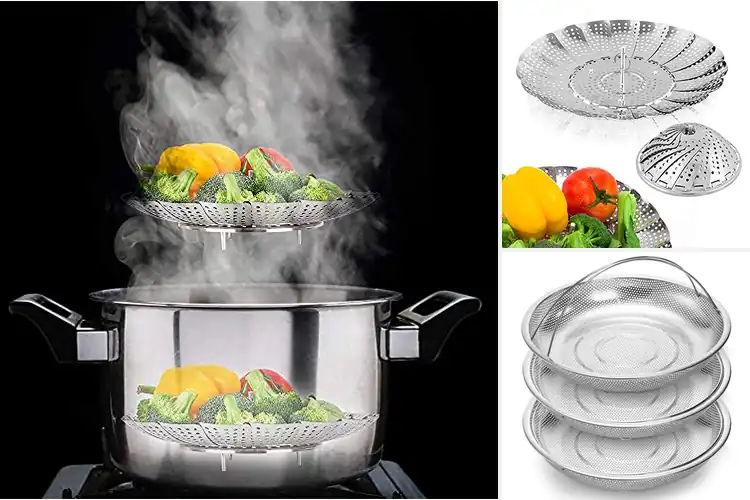 Detailed view of 10 Best Vegetable Washing Steamer Racks: Save Time, Boost Health