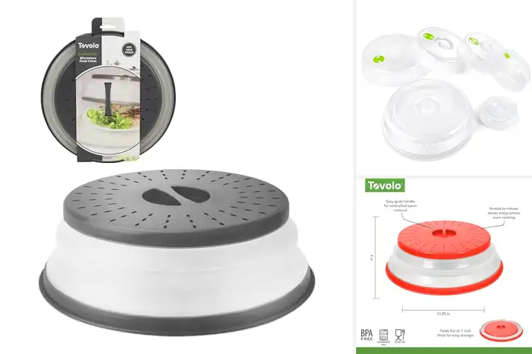 Detailed view of 10 Best Vented Microwave Guards for Even Cooking